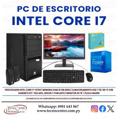 PC de Escritorio Intel Core i7